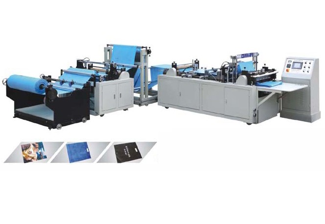 Automatic Non-woven D-cut Bag Making Machine