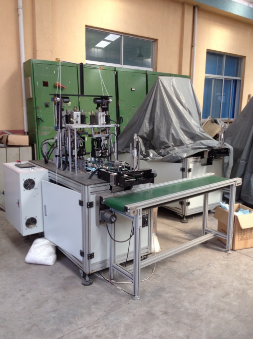 Automatic Outer Face Mask Ear-loop Welding Machine